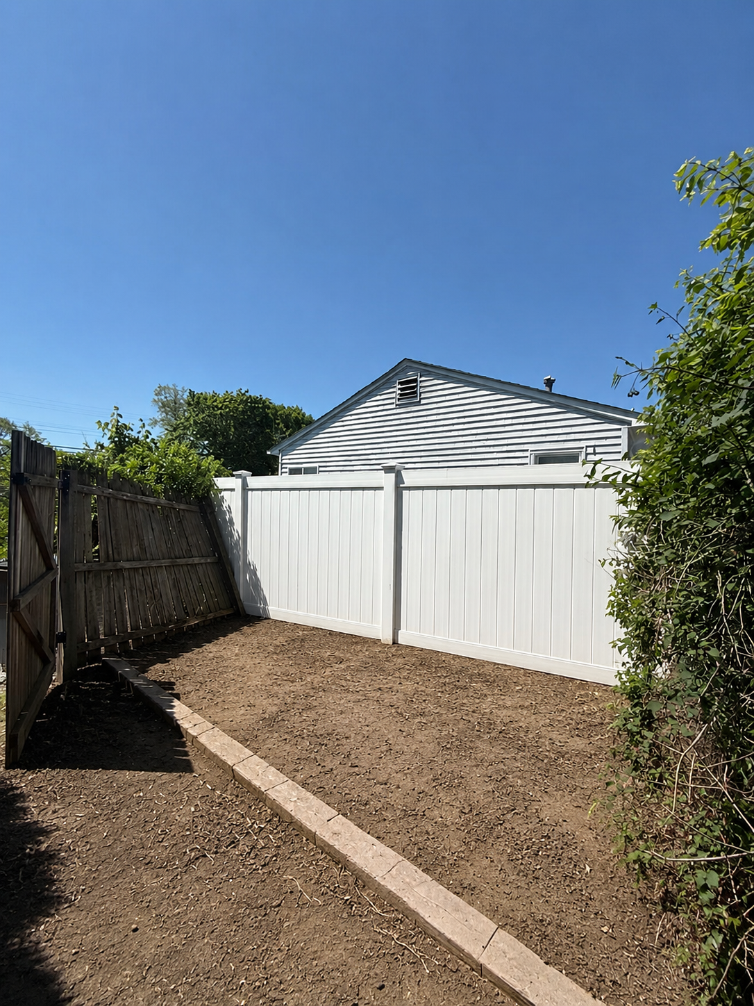 Backyard Debris Haul — after